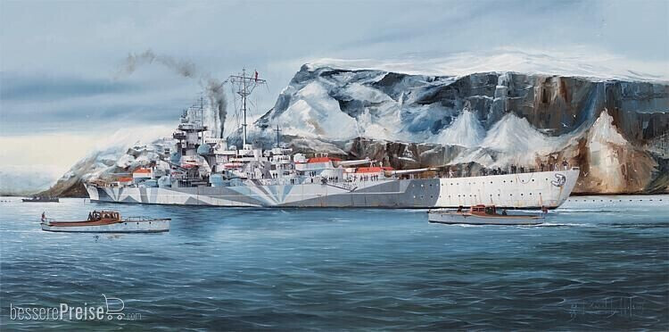 Trumpeter German Tirpitz Battleship 1:350 (05359)