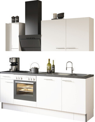 Optifit Rurik986 Küchenzeile 210 cm weiß ab 739,00 € | Preisvergleich bei