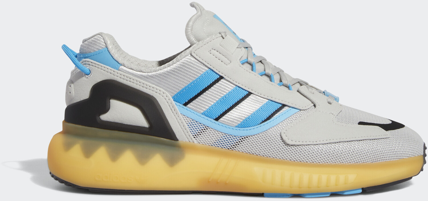 Adidas ZX 5K BOOST Women grey one sky rush pulse amber suede