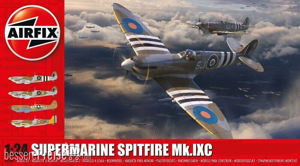 Airfix Supermarine Spitfire Mk.IXC 1:24 (17001)