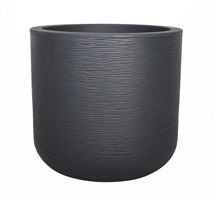EDA Pot rond Graphit'Up 40 cm / 32,5 L gris anthracite