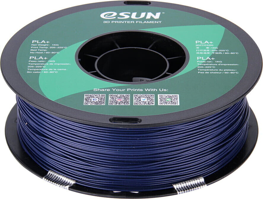 eSun3D PLA+ Dark Blue - 1,75 mm / 1000 g