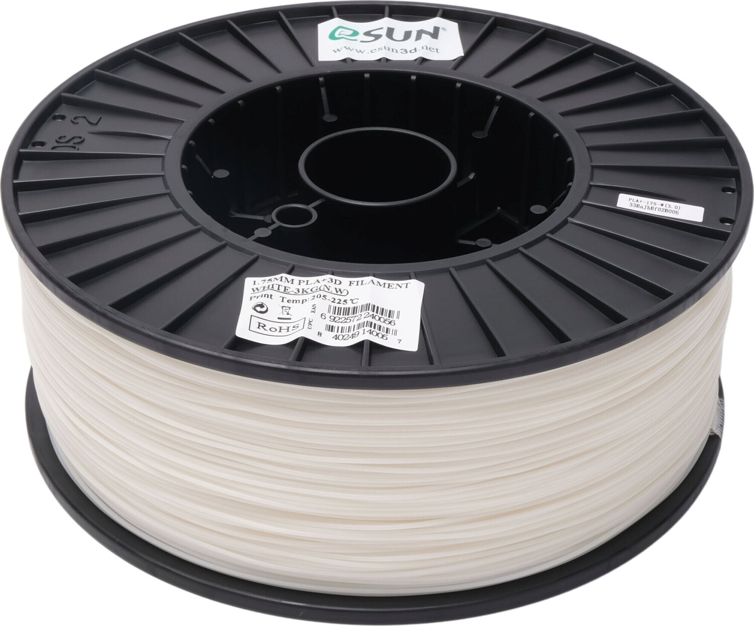 eSun3D PLA+ White - 1,75 mm / 3000 g