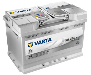 VARTA A7 Silver Dynamic AGM 12V 70Ah au meilleur prix sur