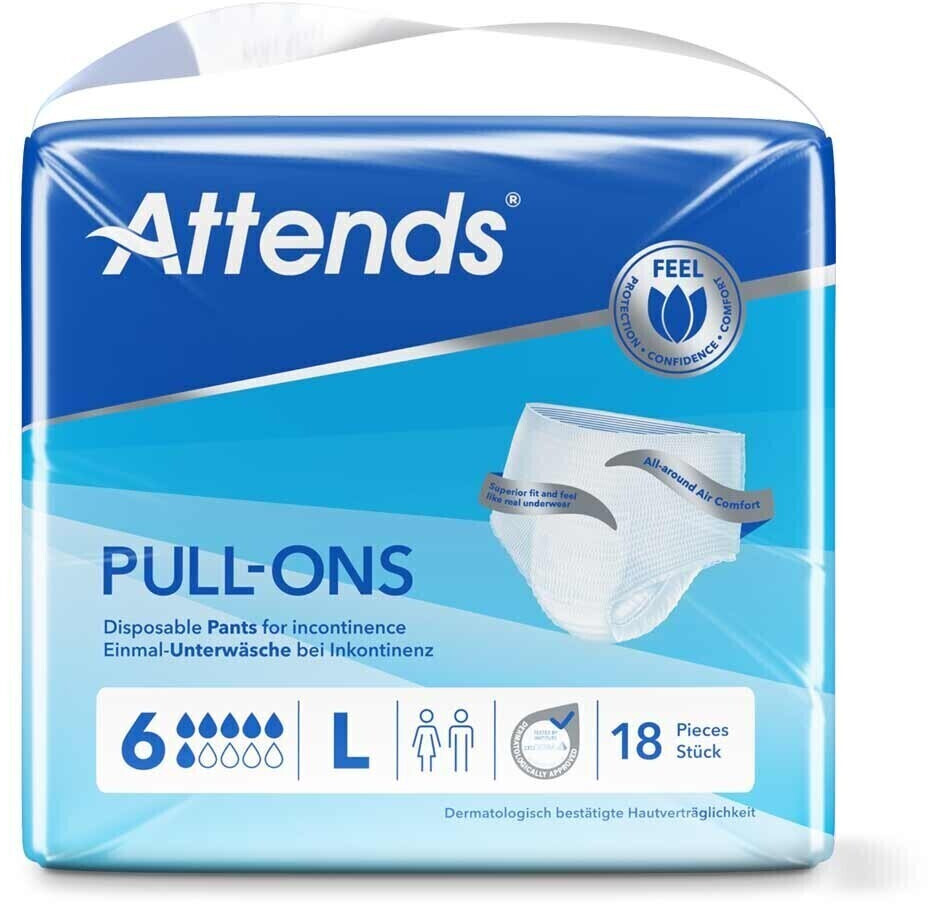 Attends Attends Pull-Ons 6 L