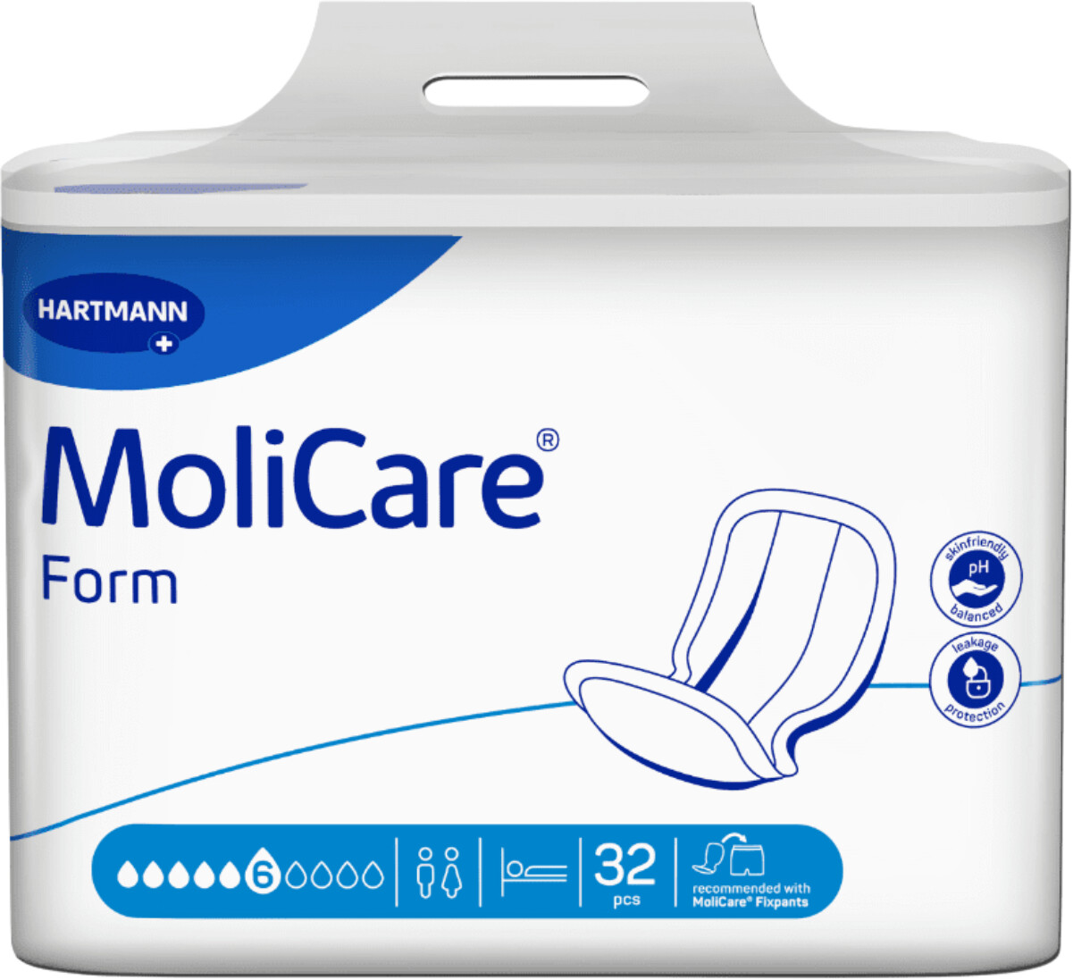 Hartmann MoliCare Form 6 drops (32 pcs.)