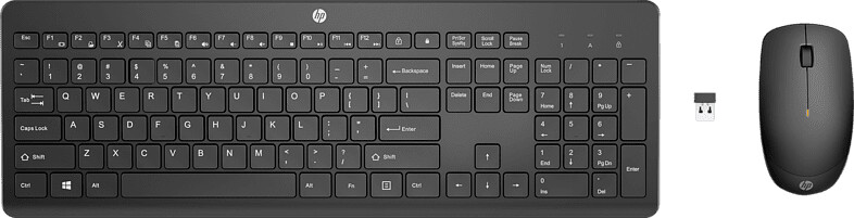 HP 230 Wireless Mouse and Keyboard Combo (ES) Black