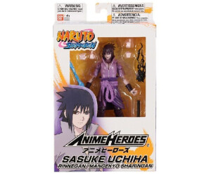 Acheter Naruto Figurine Animé Heroes Uchiha Sasuke Bandai 36902