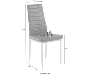 INOSIGN Essgruppe Stuhl 214,19 € und (Set, Breite 4 x 5-tlg), bei Preisvergleich ab cm Lynn 0 Hellbeton/anthrahztit) | Esstisch Kate( 120 mit