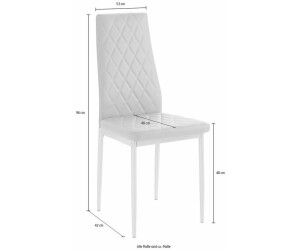 INOSIGN Essgruppe Lynn + Brooke (Set, 5-tlg), 4 Stühle mit Tisch in  schieferfarben, Breite 120 cm( schieferfarben/Schwarz) ab 237,99 € |  Preisvergleich bei