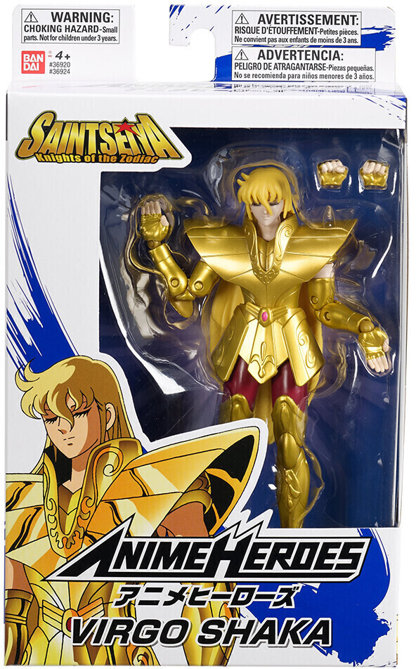 Bandai Anime Heroes Saint Seiya Knights of the Zodiac Aries Mu Action  Figure NEW