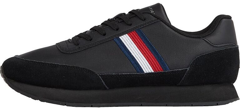 Tommy Hilfiger Core Eva Runner Corporate Lea (FM0FM04397) black