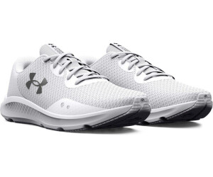 Buy Under Armour UA Charged Pursuit 3 white metallic silver from