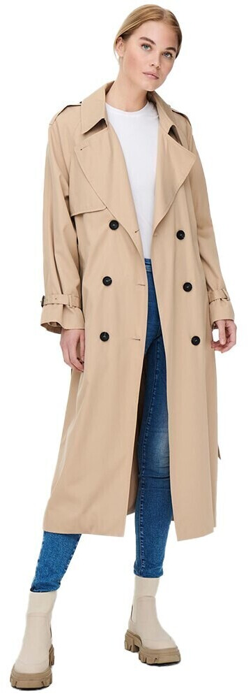 Buy Only Trench Coat Chloe tannin £32.99 on – Best Deals (Today) (15242306) from