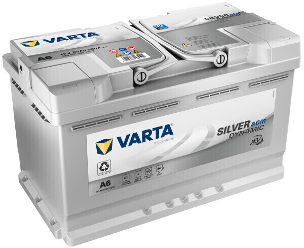 Soldes VARTA Silver Dynamic AGM 12V 80Ah F21 2024 au meilleur prix