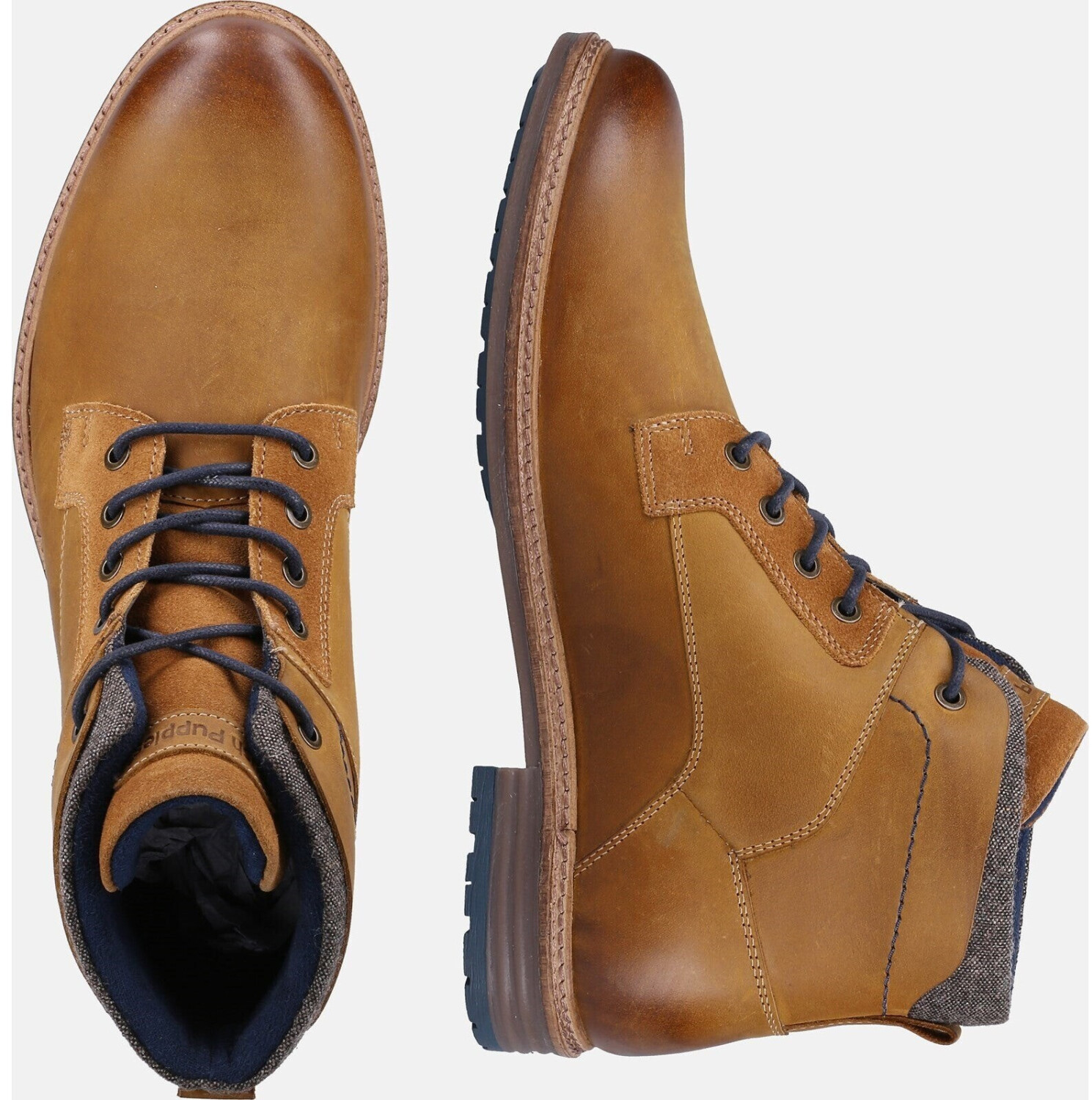 Hush Puppies Joel Lace Up Boot camel ab 74 07 Preisvergleich