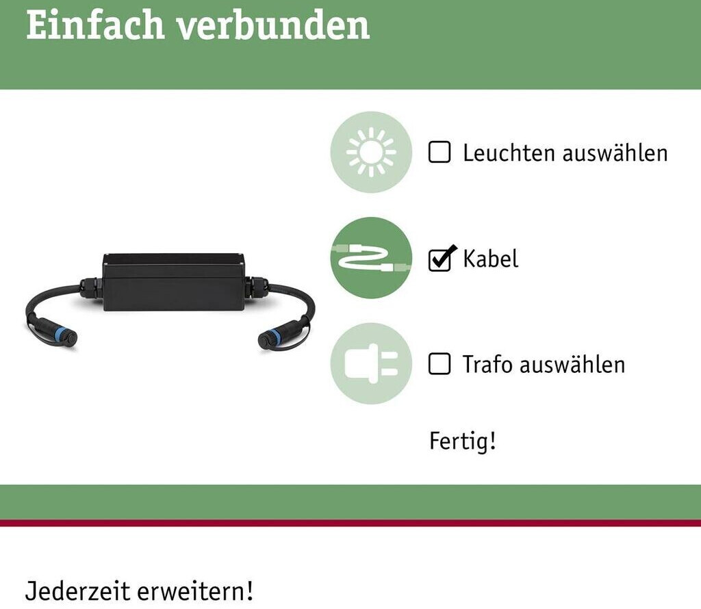 Paulmann No. 94498 Plug & Shine Connection Box Für Loxone Compact
