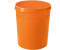 HAN 15 x Papierkorb Grip 18 Liter mit 2 Griffmulden Trend Colour orange