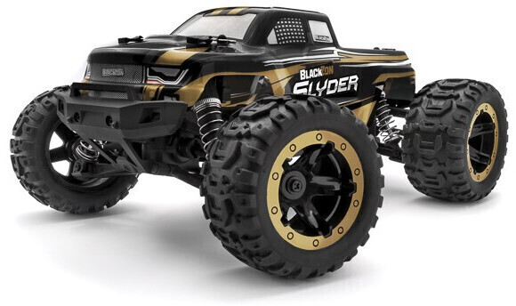 Blackzon Slyder MT 1/16 4WD Electric Monster Truck - gold