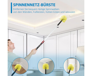 Webster Staubwedelkopf Zum Aufschrauben – 25 Cm, Waschbar – Passt Auf 3/4 Zoll Stangen