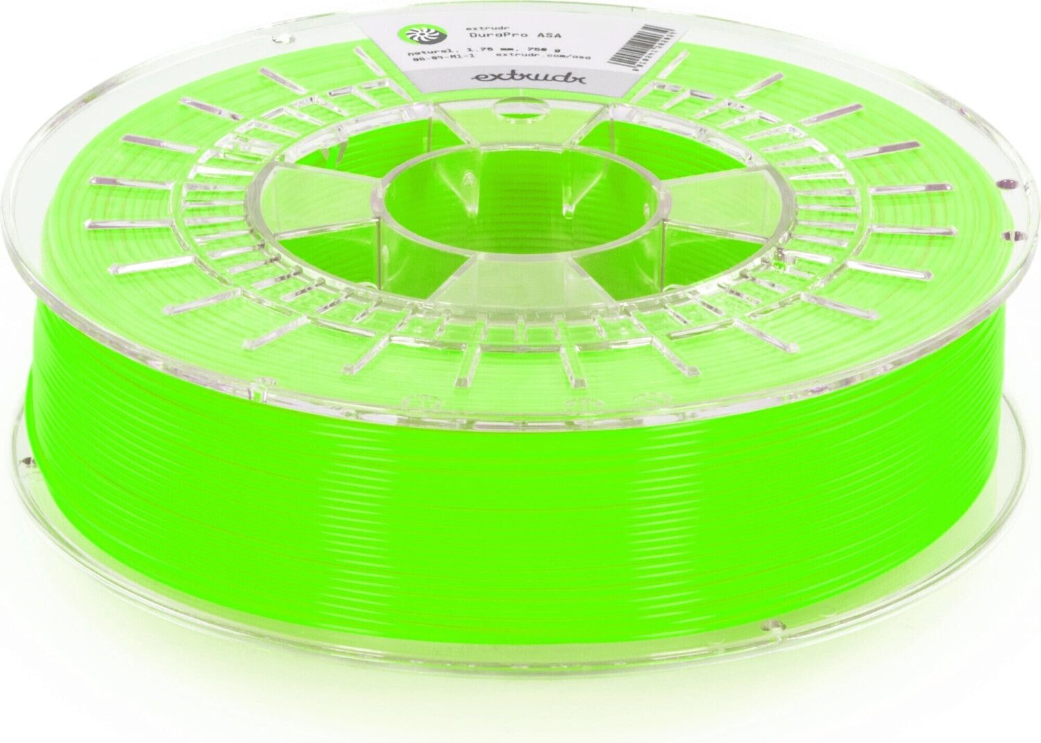 Extrudr DuraPro ASA Neon Green - 1,75 mm / 750 g
