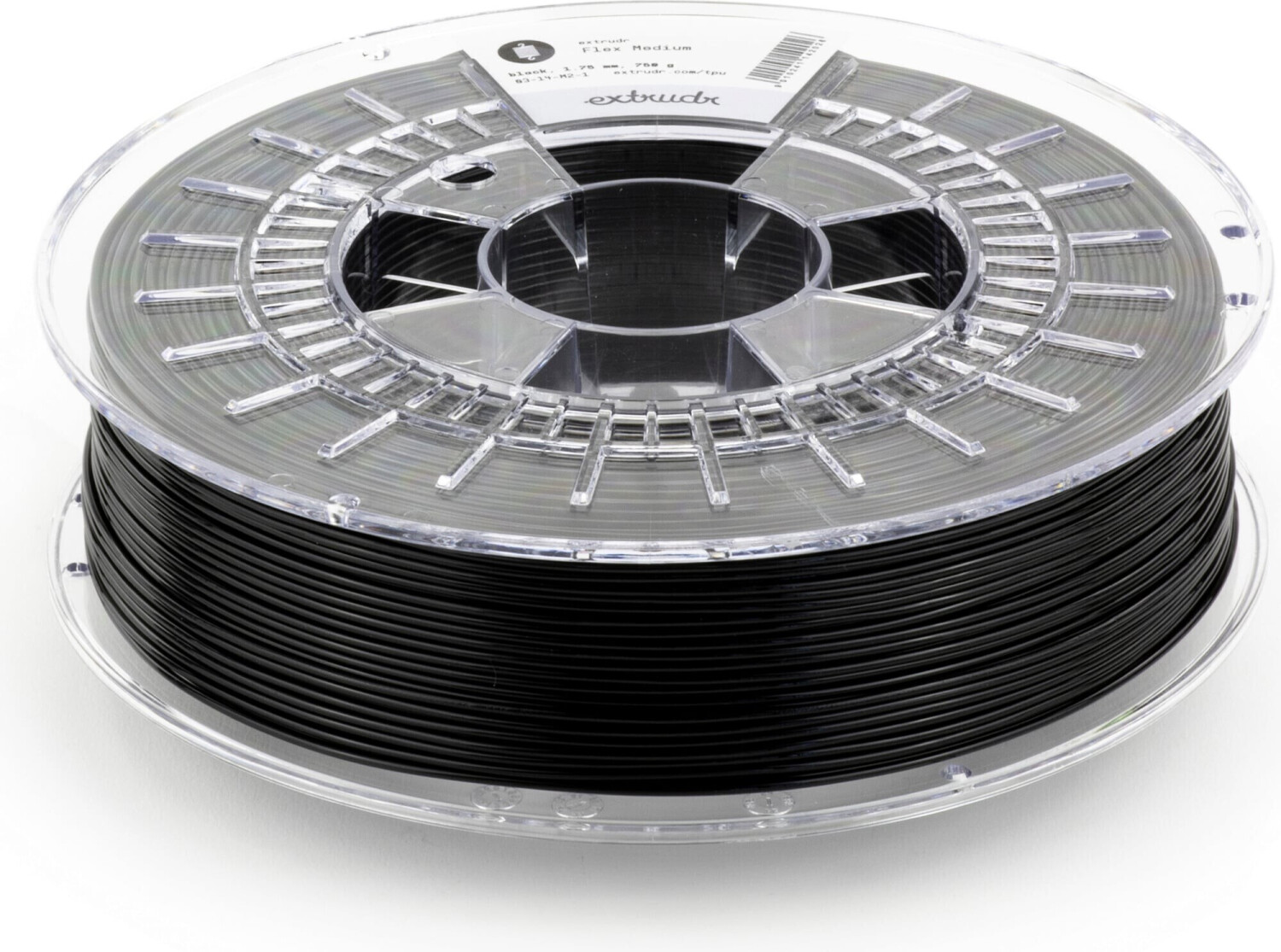 Extrudr TPU medium Black - 1,75 mm
