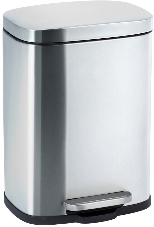 Wenko Leno pedal bin in black