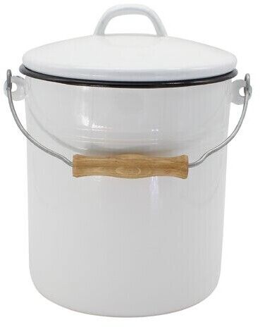 Karl Krüger 5 L waste bin white