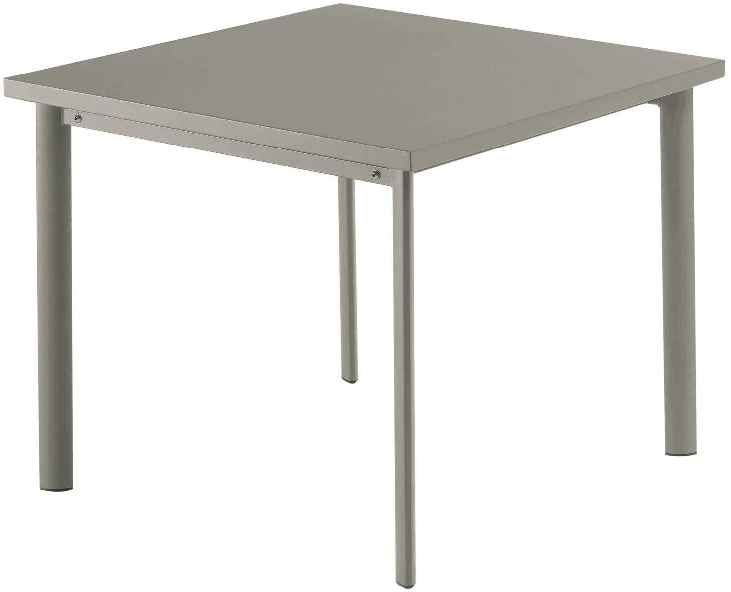 Emu Star Gartentisch 90x90cm Stahl hellgrau (303063700) ab 485,76