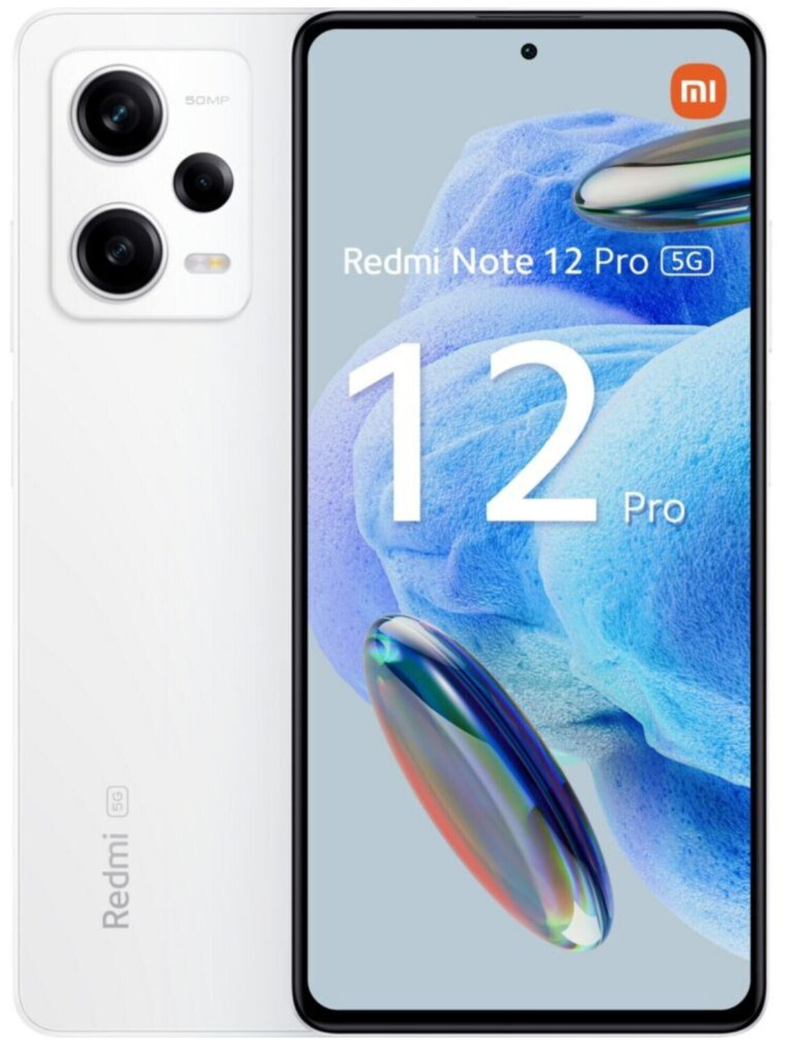 Xiaomi Redmi Note 12 Pro - 6.67 - 128GB ROM - 8GB RAM - 4G LTE - Dual SIM  - Fingerprint - 5000mAh - White