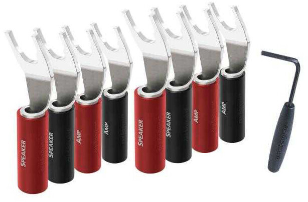 AudioQuest SureGrip 100 Multi-Spade (Silver) 8