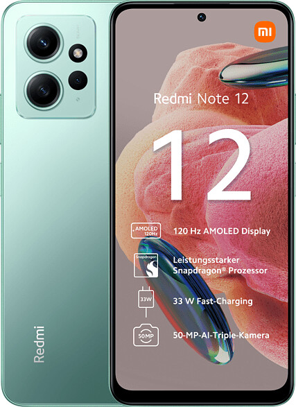 Xiaomi Redmi Note 12 4G 4GB 128GB Mint Green ab 165,00 € | Preisvergleich  bei idealo.de
