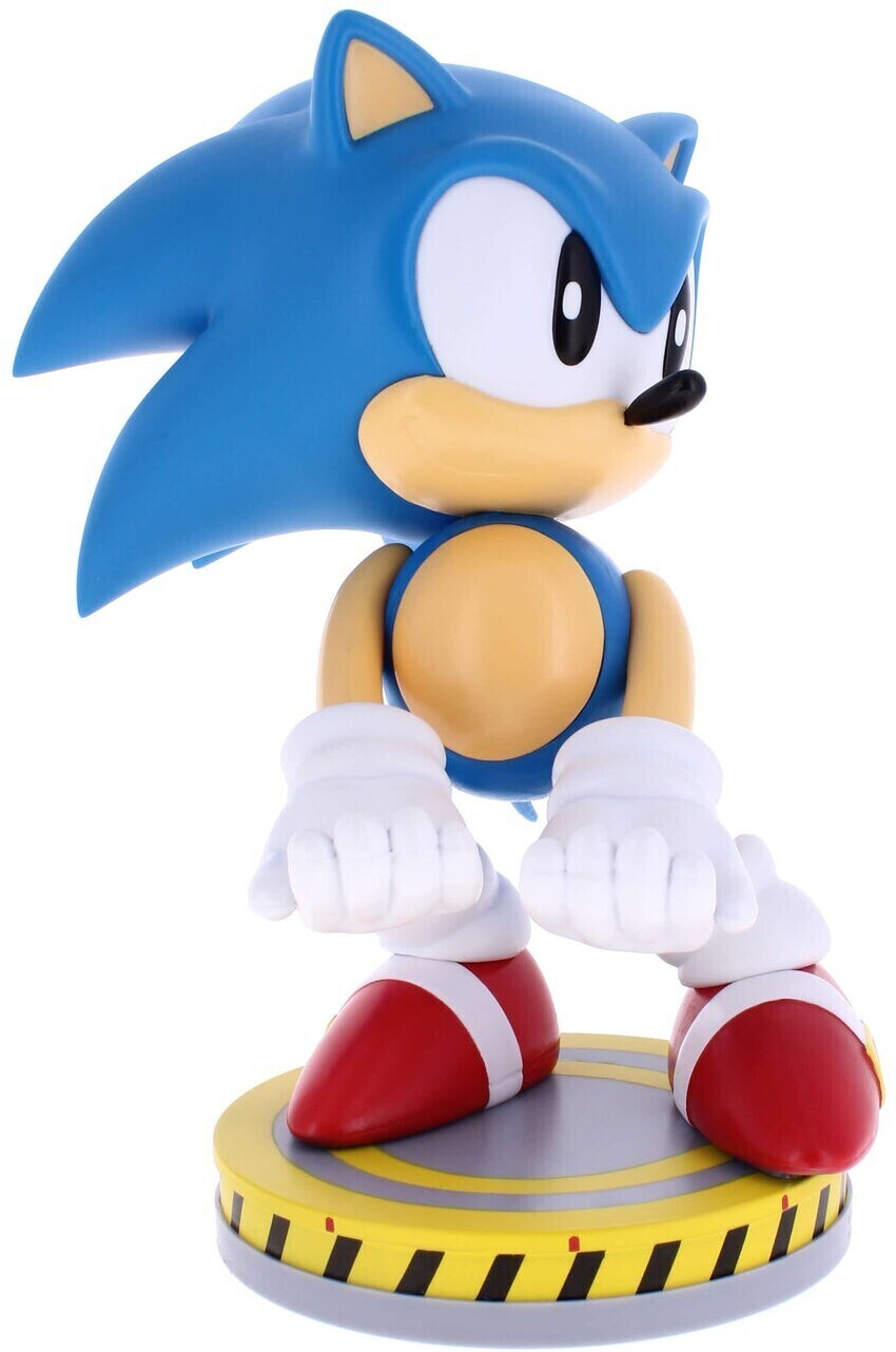 Exquisite Gaming Cable Guys - Sonic The Hedgedog - Sliding Sonic Phone & Controller Holder