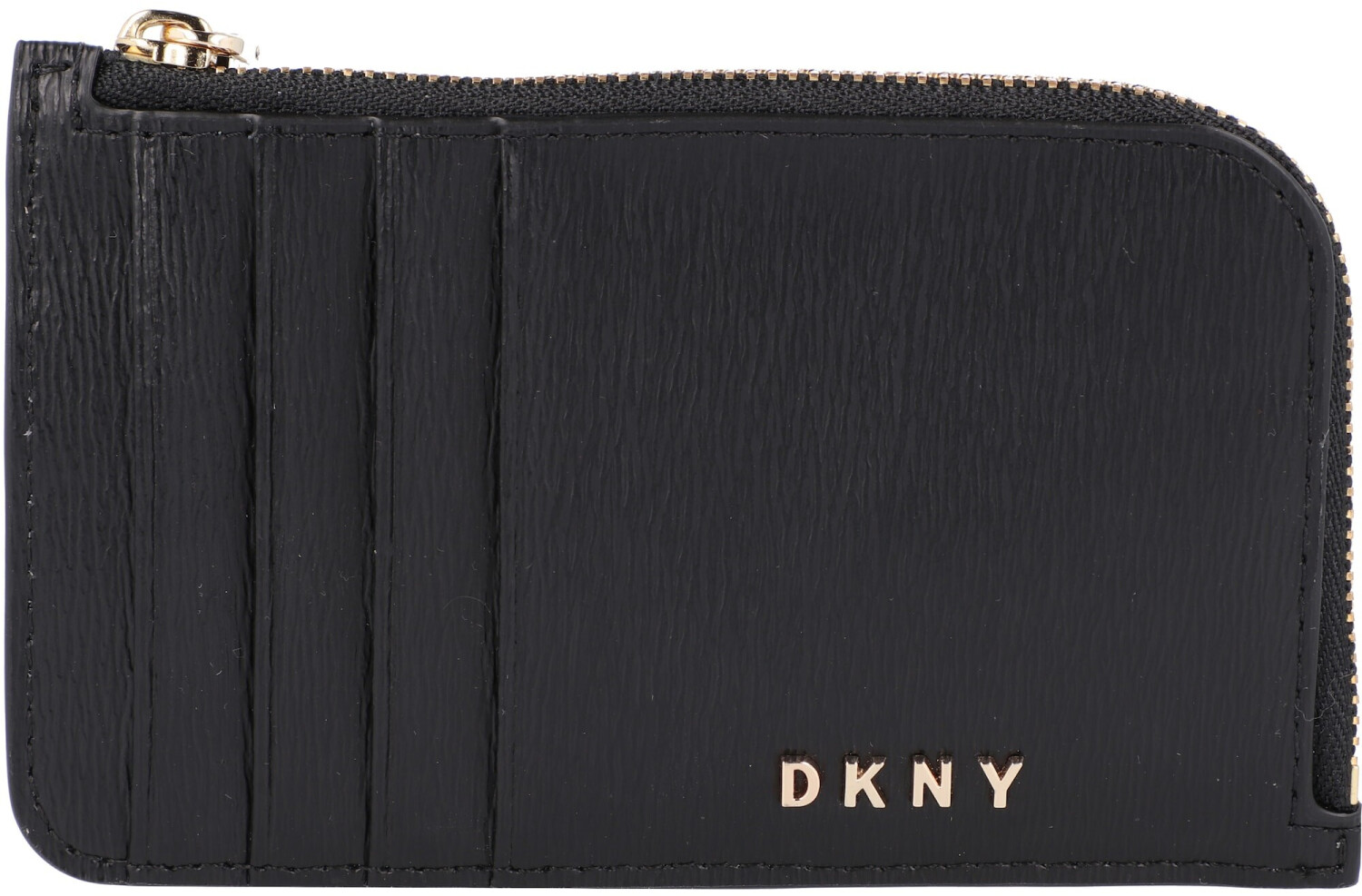Dkny card holder with zip clearance