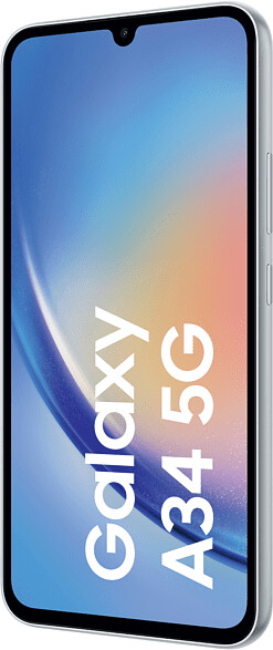SAMSUNG Galaxy A34 5G 128Go - Argent pas cher 