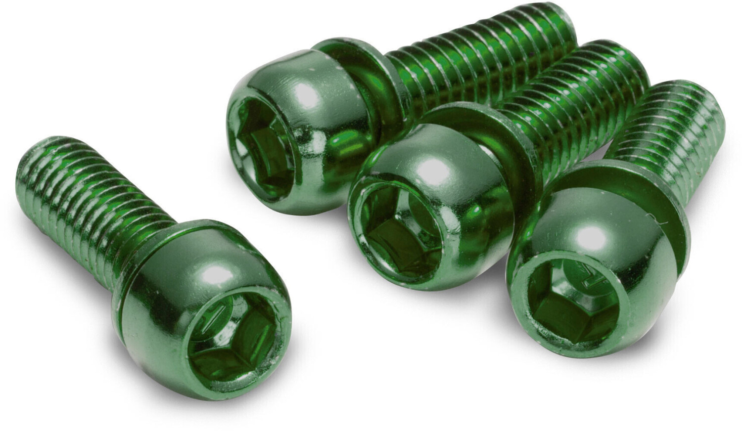 Reverse Schraubenset für Scheibenbremsen M6x18mm grün