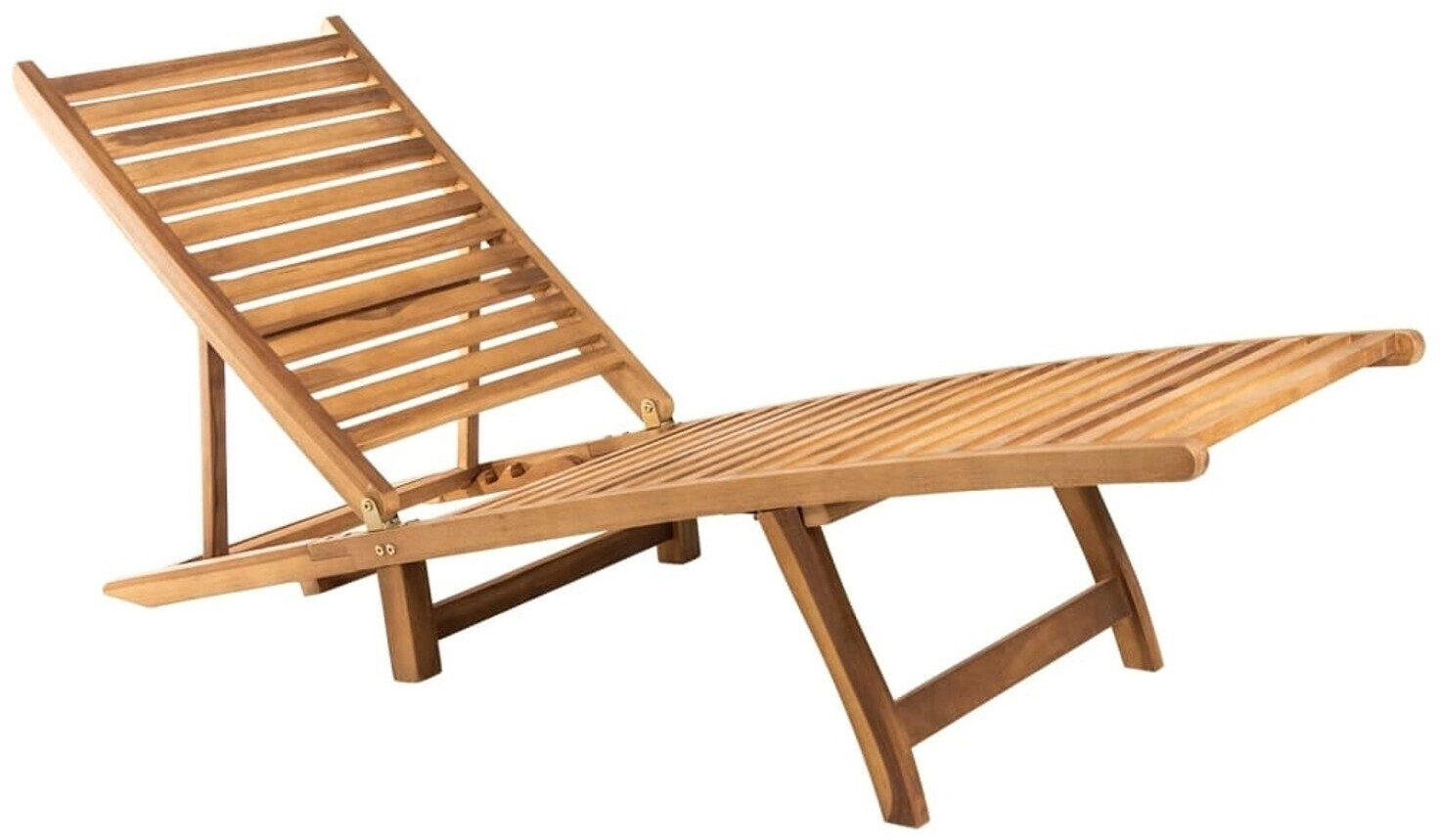 vidaXL Sonnenliege Teak braun (316151)