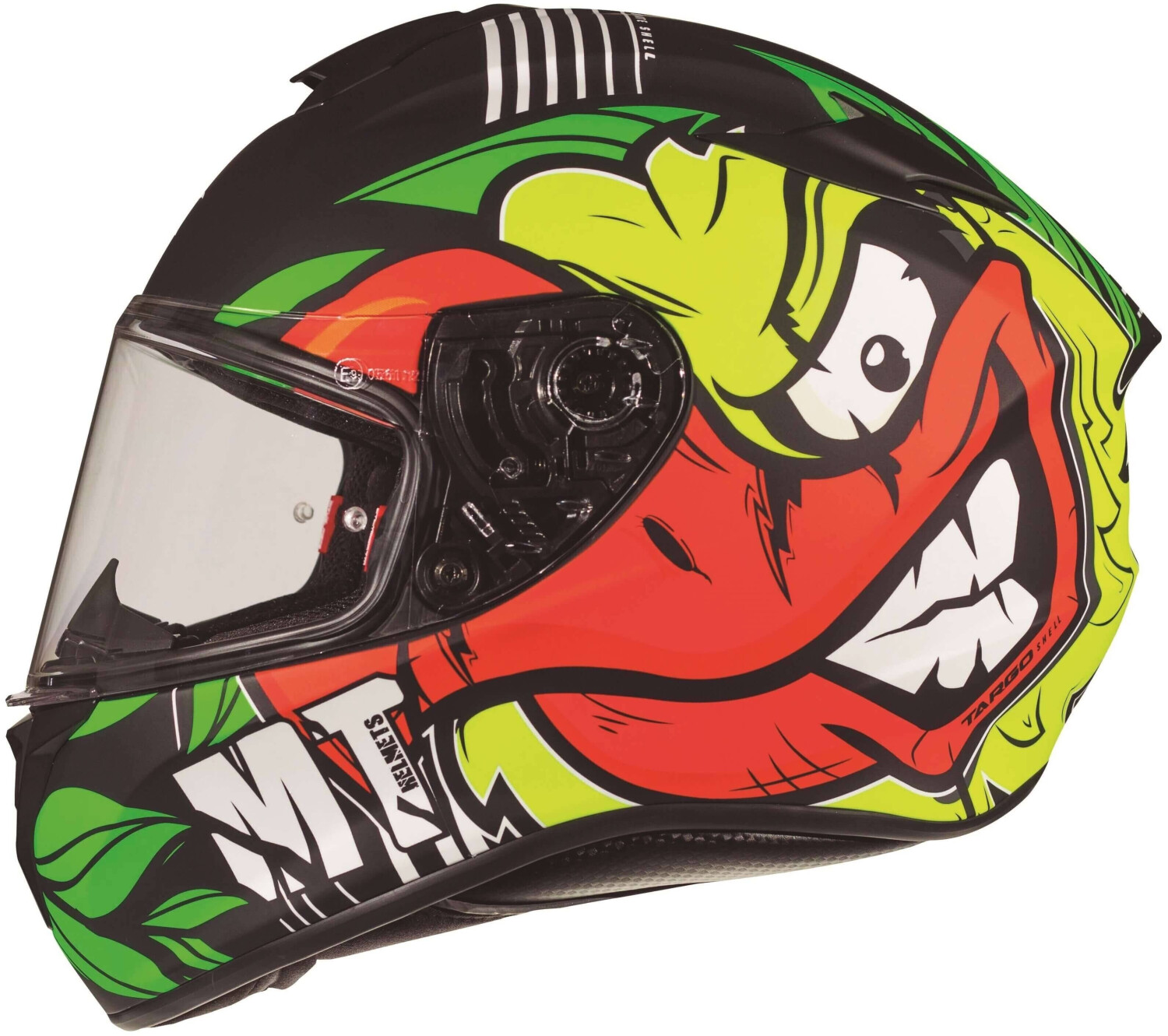 MT Helmets Targo Truck A2 Matt yellow fluor