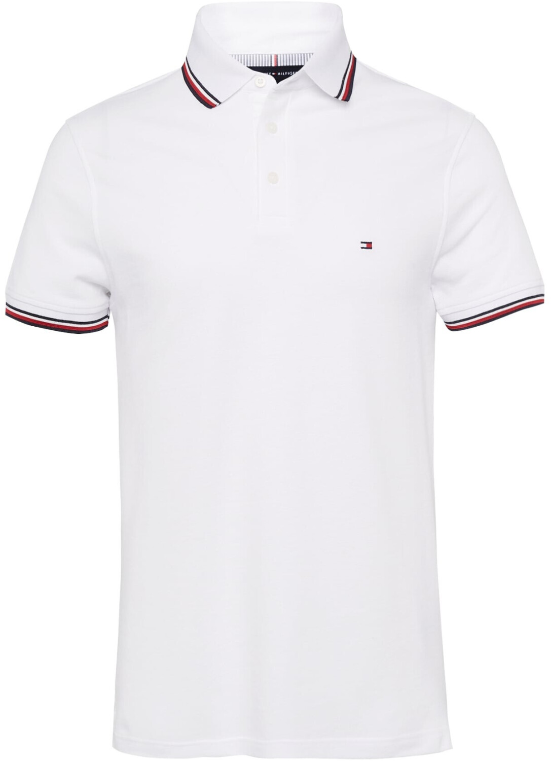 Tommy Hilfiger 1985 Collection Tipped Slim Fit Polo (MW0MW30750) white