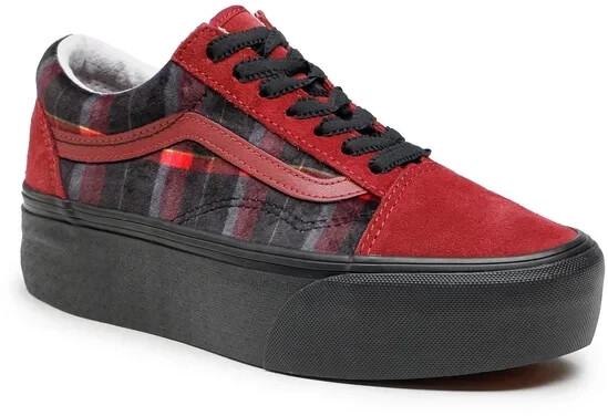 Vans old shop skool plaid