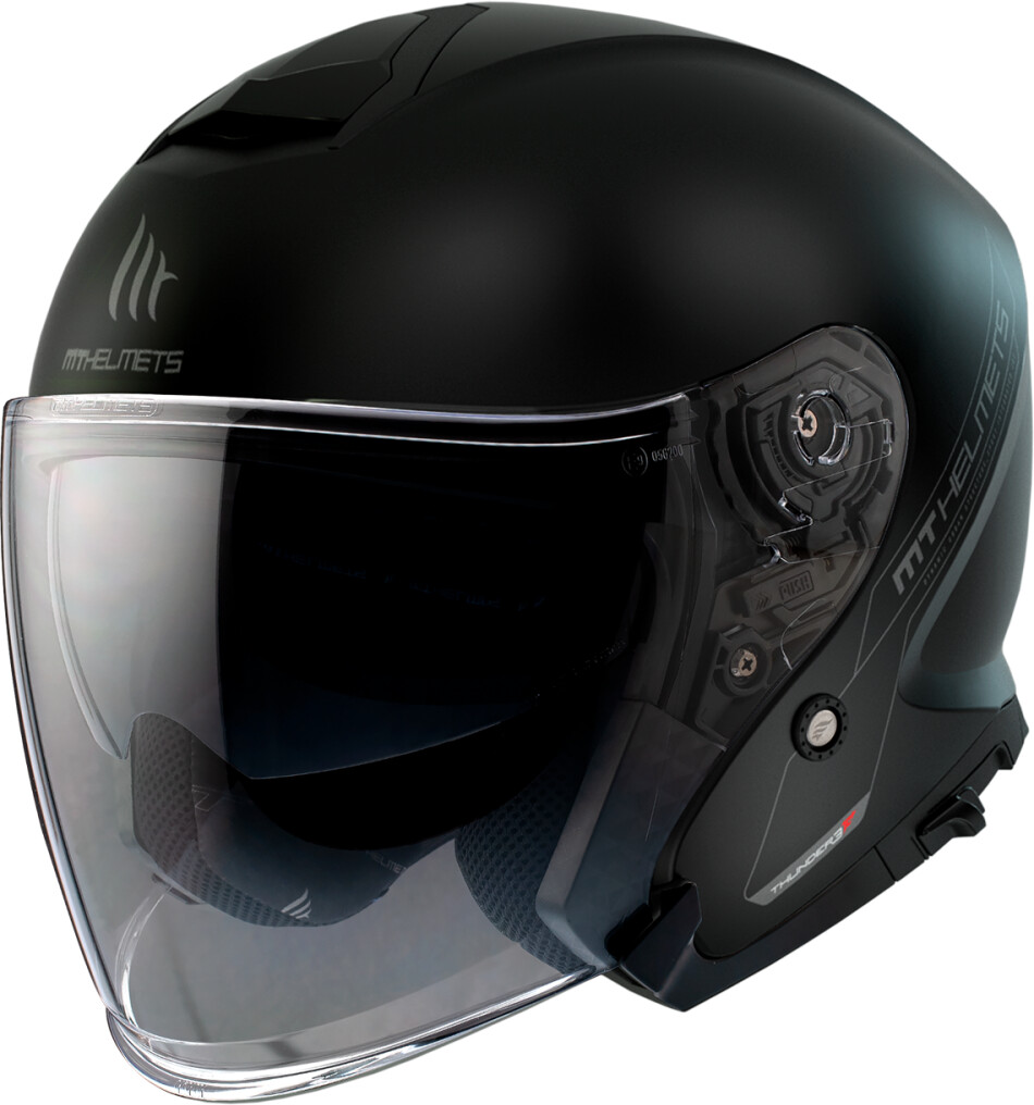 MT Helmets Thunder 3 SV Jet Solid A1 Matt black