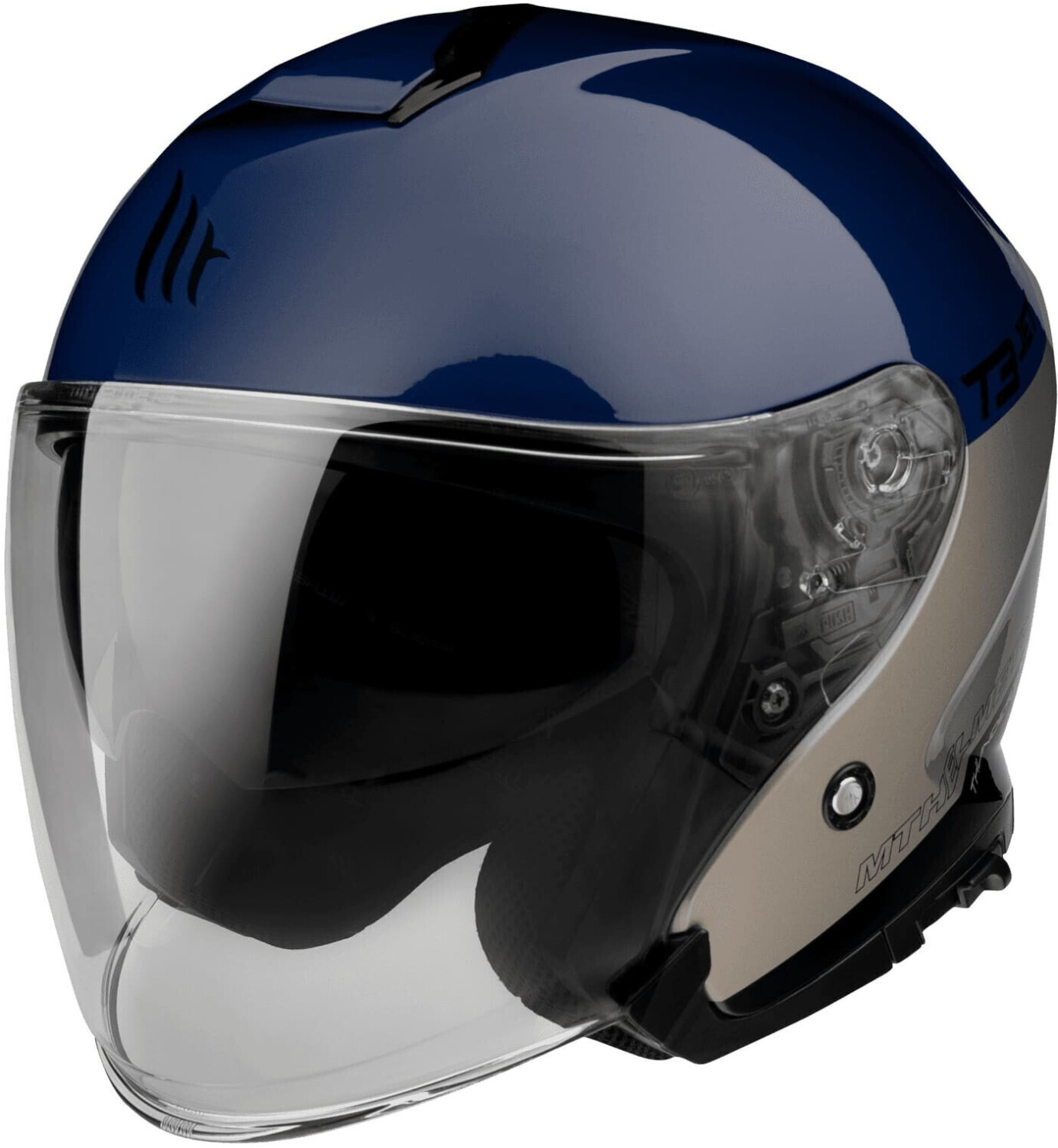 MT Helmets Thunder 3 SV Jet Xpert A17 blue