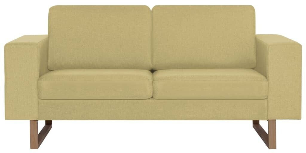 vidaXL 2-Seater Sofa Bed 156 cm green