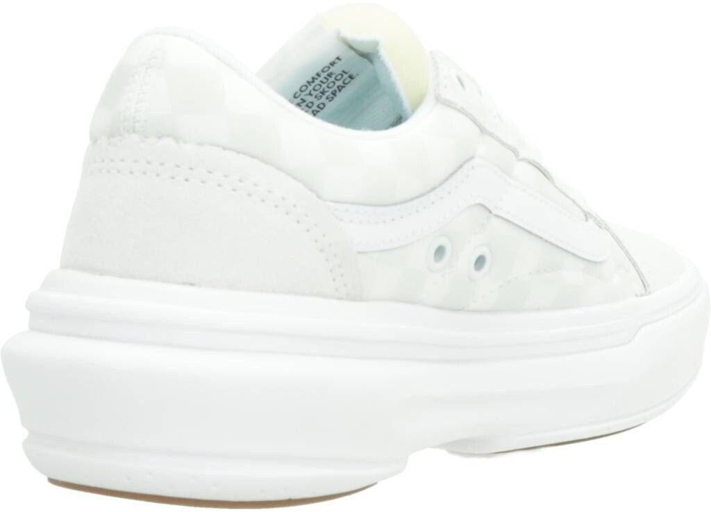 White checkerboard vans old skool hotsell