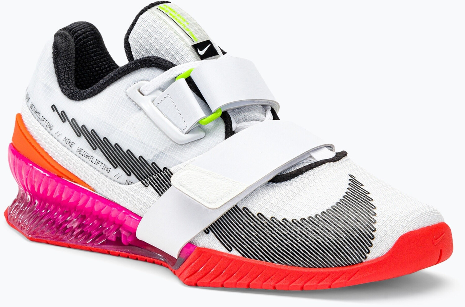 Nike Romaleos 4 white black bright crimson pink blaster desde 159 95 Compara precios en idealo