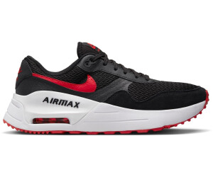 Nike air max red and black and white hot sale