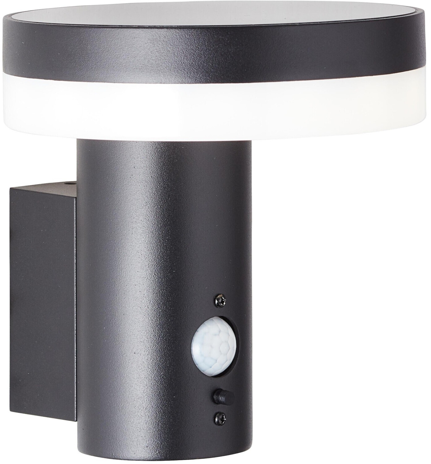 Brilliant Maylam LED Außenwandleuchte rund Bewegungsmelder schwarz,  Metall/Kunststoff, 1x LED integriert, W , (Lichtstrom: 480lm, Lichtfarbe:  4000K) ab 34,14 € | Preisvergleich bei