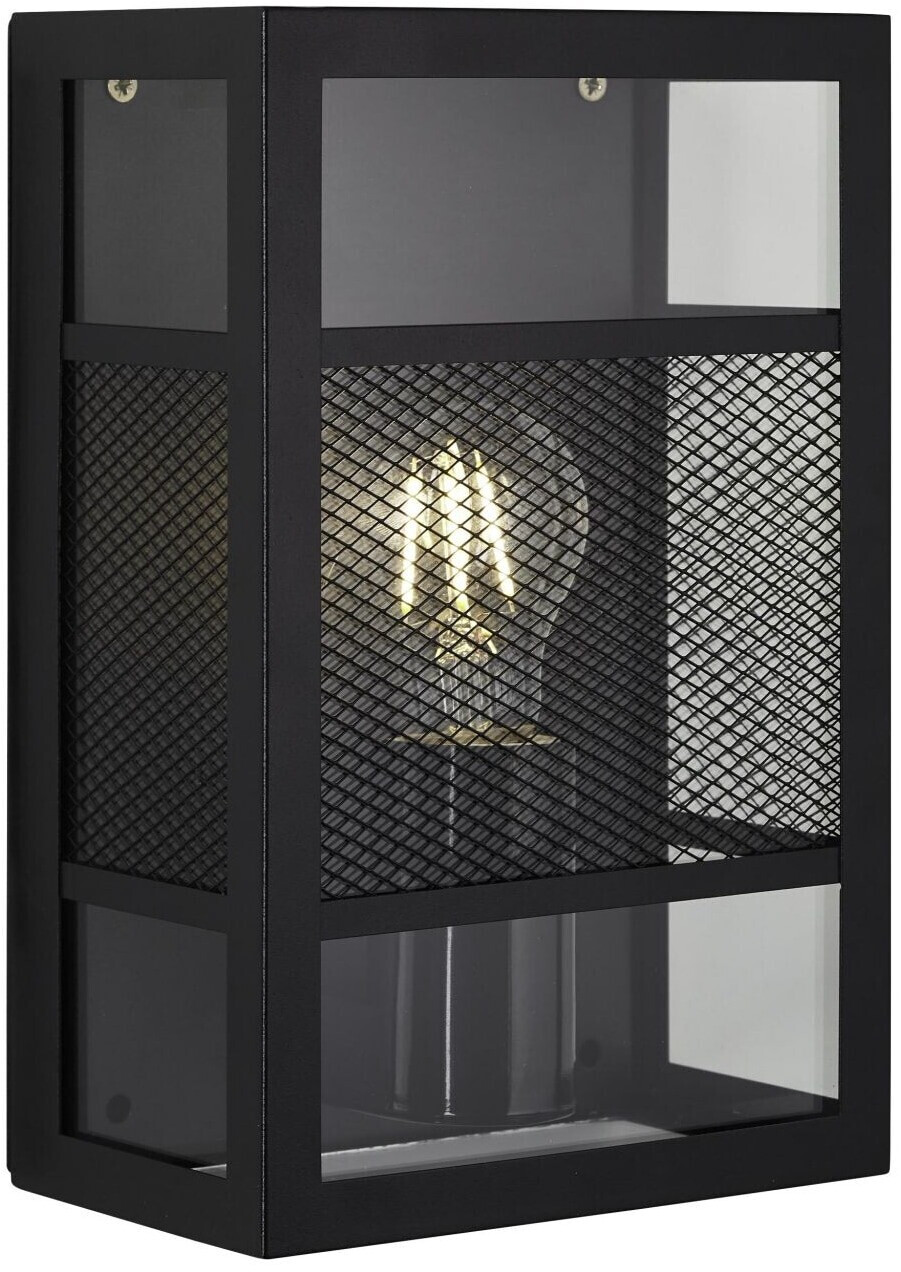 Brilliant Getta Außenwandleuchte schwarz, Metall/Kunststoff, 1x A60, E27,  40W,Normallampen (nicht enthalten) ab 24,94 € | Preisvergleich bei