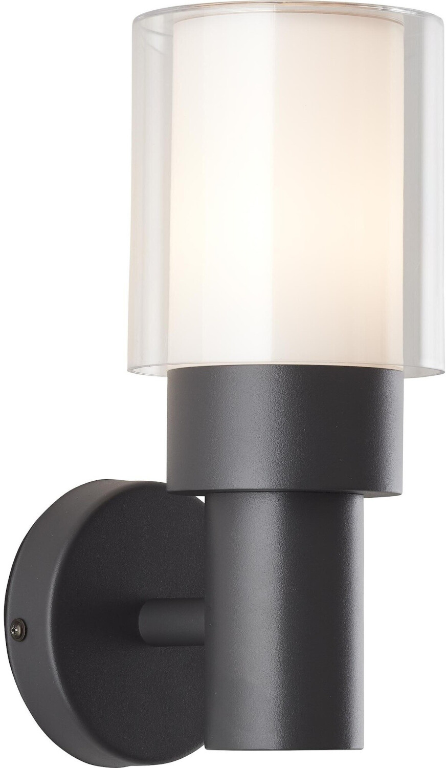 Brilliant Arthus outdoor wall light standing anthracite, 1x A60, E27, 18W, IP protection class: 44 - splash-proof