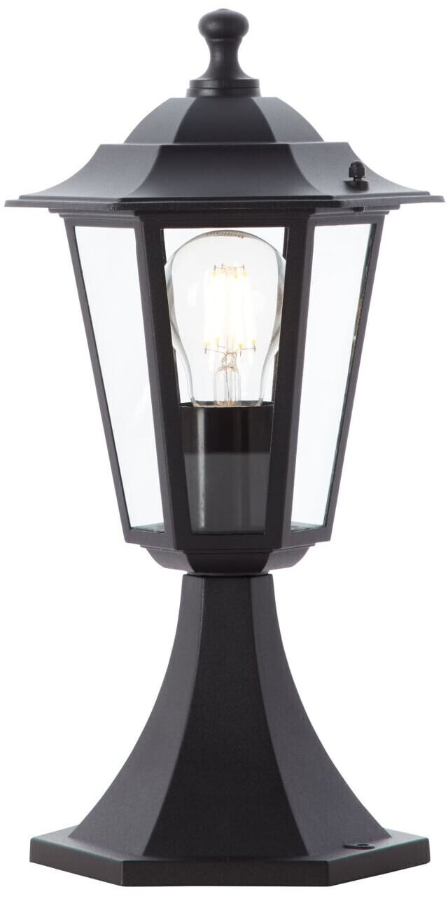 schwarz (nicht Normallampen bei | für 1x 16,94 Außensockelleuchte 60W, Brilliant E27, 36cm enthalten) geeignet Preisvergleich Carleen ab A60, €